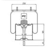 PE Automotive 084.019-72A Boot, air suspension